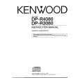 KENWOOD DPR3080 Owner's Manual cover photo