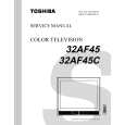 TOSHIBA 32AF45 Service Manual cover photo