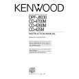 KENWOOD CD-425 Owner's Manual cover photo