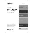 ONKYO DVCP500 Owner's Manual cover photo