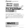 PIONEER FH-P4200MP Service Manual cover photo