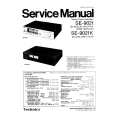 TECHNICS SE-9021 Service Manual cover photo