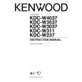 KENWOOD KDC-W237 Owner's Manual cover photo