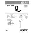 SONY MDRV5 Service Manual cover photo