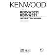 KENWOOD KDC-W5031 Owner's Manual cover photo