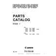 CANON NP6412 Parts Catalog cover photo