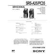 SONY SRSPC35 Service Manual cover photo