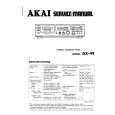 AKAI DX49 Service Manual cover photo