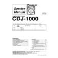 PIONEER CDJ-1000 Service Manual cover photo