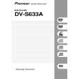 PIONEER DVS633A Owner's Manual cover photo