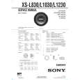SONY XSL1230 Service Manual cover photo