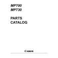 CANON MP700 Parts Catalog cover photo