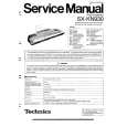 TECHNICS SXKN930 Service Manual cover photo