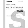 TOSHIBA 36A61 Service Manual cover photo