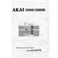 AKAI AJ557FS Service Manual cover photo