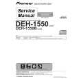 PIONEER DEH1550 Service Manual cover photo