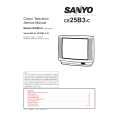 SANYO CE25B3C Service Manual cover photo