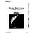 TOSHIBA CF13G22 Owner's Manual cover photo