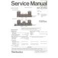 TECHNICS SHEH50 Service Manual cover photo