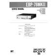 SONY EBP78MKII Service Manual cover photo