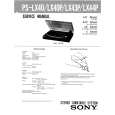 SONY PSLX40/P Service Manual cover photo