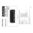 SANYO RD W477 Service Manual cover photo