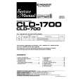 PIONEER CLD-700 Service Manual cover photo