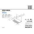 SONY VGNX505AP Service Manual cover photo