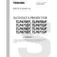 TOSHIBA TLP471UF Service Manual cover photo
