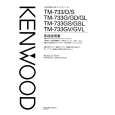 KENWOOD TM-733 Owner's Manual cover photo