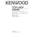 KENWOOD TCP-U90F Owner's Manual cover photo