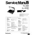 TECHNICS SL-Q33K Service Manual cover photo