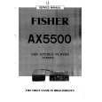 FISHER AX5500 Service Manual cover photo
