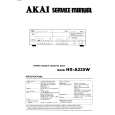 AKAI HXA335W Service Manual cover photo