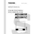 TOSHIBA MD19N1C Service Manual cover photo