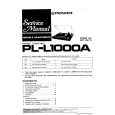 PIONEER PLL1000A Service Manual cover photo