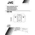 JVC UX-V3 Owner's Manual cover photo