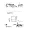 SONY KVV2110K/P Service Manual cover photo