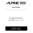 ALPINE 3519 Service Manual cover photo