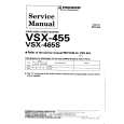 PIONEER VSX455 Service Manual cover photo