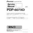 PIONEER PDP-607XD Service Manual cover photo
