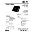 SONY MZ2P Service Manual cover photo