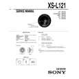 SONY XSL121 Service Manual cover photo