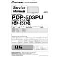 PIONEER PDP-503PU-PE-PG Service Manual cover photo