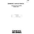 ONKYO A807 Service Manual cover photo