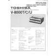 TOSHIBA V8000T/C/U Service Manual cover photo
