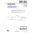 SONY SRFS83 Service Manual cover photo