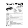 TECHNICS SX-KN470 Service Manual cover photo