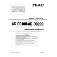 TEAC AG-D9100 Service Manual cover photo