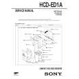 SONY HCDED1 Service Manual cover photo